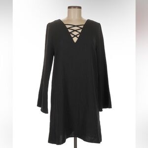 Cream & Sugar Black Shift Dress